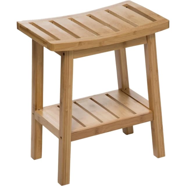 Banqueta de harmonia verde de bambu feita de bambu-cor marrom