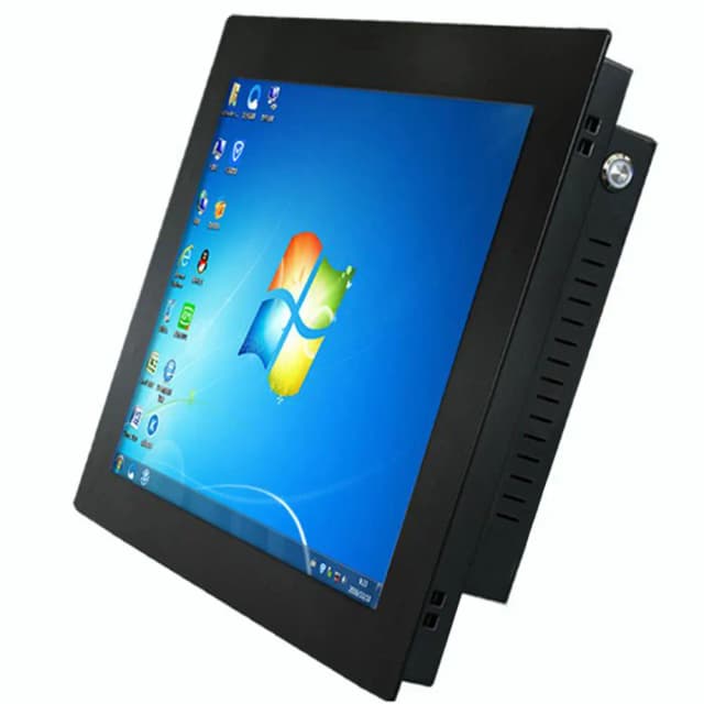 10 "12" 15 Polegada computador industrial tudo em um pc mini painel tablet com tela de toque resistiva intel core i3 com win 10 pro