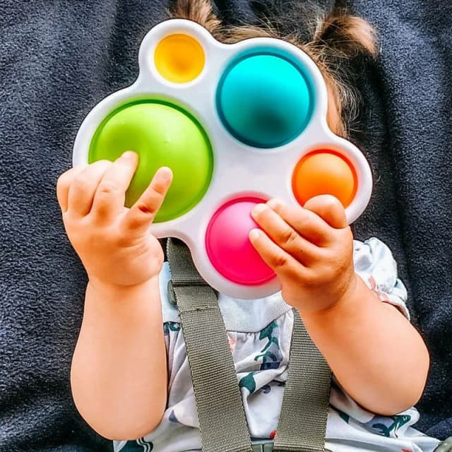 Brinquedos infantis para bebês, placa de exercício montessori, chocalho, quebra-cabeça, inteligência colorida, educação precoce, treinamento intensivo, brinquedos