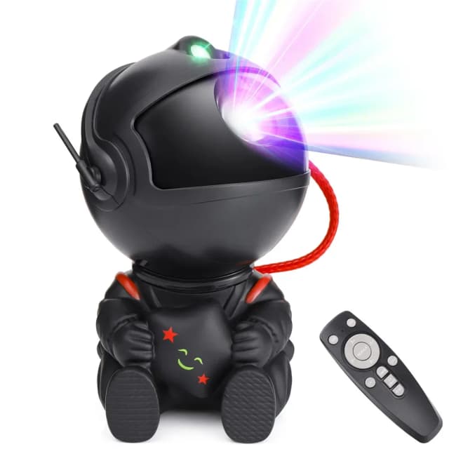 Projetor de galáxia led night light estrela projetor astronauta luz galáxia para casa decorativa quarto crianças presente