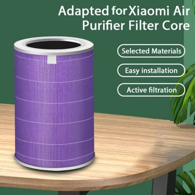 Filtro de Ar Substituto para Purificador de Ar Xiaomi Pro 1 2 3 2H 2C 2S 3H 3C, Filtro de Carbono Antibacteriano para Formaldeído e Poluição