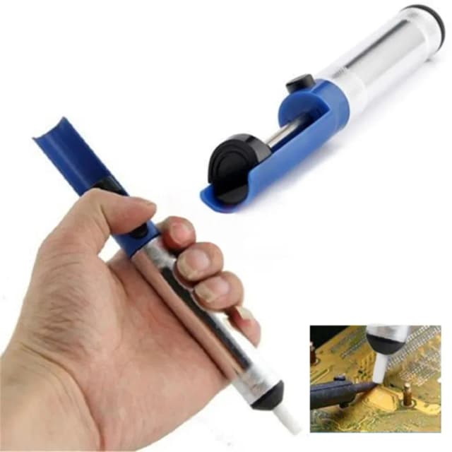 Bomba de dessoldagem poderosa, sucção de lata, ferro de solda a vácuo, pistola de dessoldagem, remoção de caneta, ferramentas de soldagem manual, imperdível