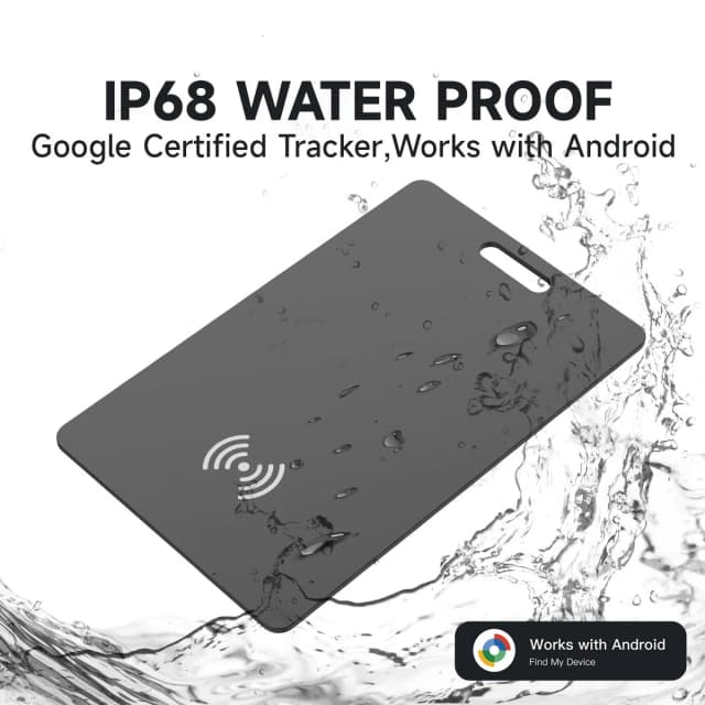 Carteira de carga sem fio rastreador cartão fino saco chave bagagem pet ble localizador gps google encontrar hub etiqueta inteligente para telefones xiaomi samsung