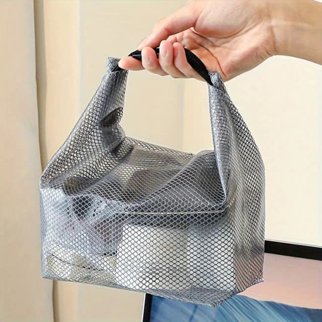 Bolsa de armazenamento à prova d'água, roupas fitness, banheiro de natação, cordão de grande capacidade, bolsa de higiene pessoal ao ar livre masculina e feminina