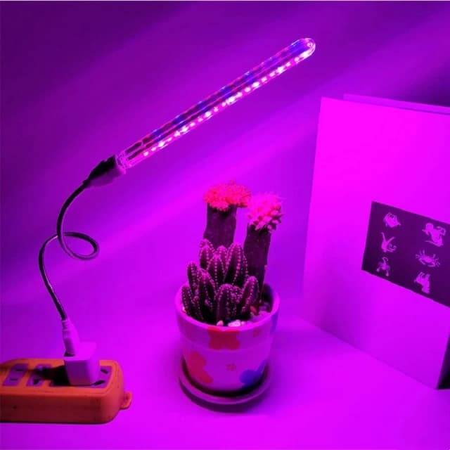 5v led cresce a luz espectro completo planta lâmpada com mangueira flexível estufa interior fito lâmpada usb flor mudas luz hidropônica