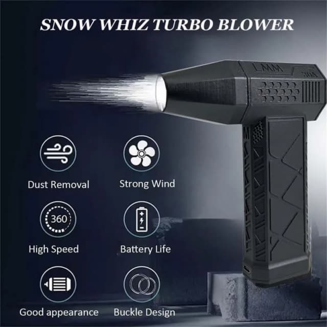 Ventilador turbo jet 130000rpm, poderoso ventilador de ar, motor sem escova, ventilador turbo, limpeza, espanador de ar, ferramenta puissant