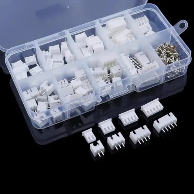 230 peças 2/3/4/5p macho e fêmea pino terminal kit habitação pino cabeçalho jst XH-2.54 4 valor conectores adaptador