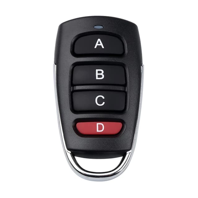 Controle remoto sem fio RF 433mhz Código de cópia Duplicador de portão de garagem 433 Mhz Chave Abridor remoto