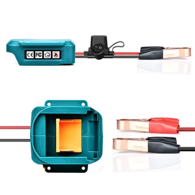 Impulsionador de carro para makita, 18v, bateria de íon-lítio, adaptador bl1850, dispositivo de partida de emergência, ferramenta de partida, imperdível