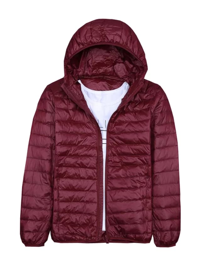 0-10 ℃   Casaco de inverno masculino pato para baixo jaquetas ultra leve fino com capuz casaco portátil à prova de vento puffer parkas masculino 6xl