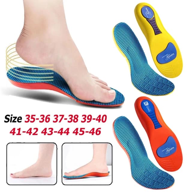 1 par novos esportes elasticidade palmilhas elasticidade absorção de choque respirável palmilhas de corrida
