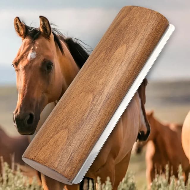 Escova de limpeza e beleza para animais de estimação, scrat de suor de cavalo, adequada para gatos, cães, coelho, animais estáveis, ferramentas de limpeza de equipamentos de cavalo
