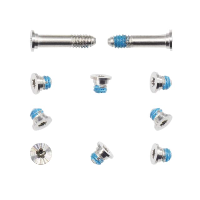 Parafuso de caixa inferior para Macbook Air, parafusos inferiores, 11in, 13in, A1369, A1370, A1465, A1466, 10 conjuntos por lote