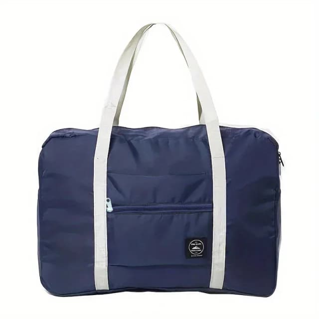 Bolsa de bagagem de viagem portátil e leve, bolsa esportiva e fitness de grande capacidade, bolsa de embarque portátil dobrável