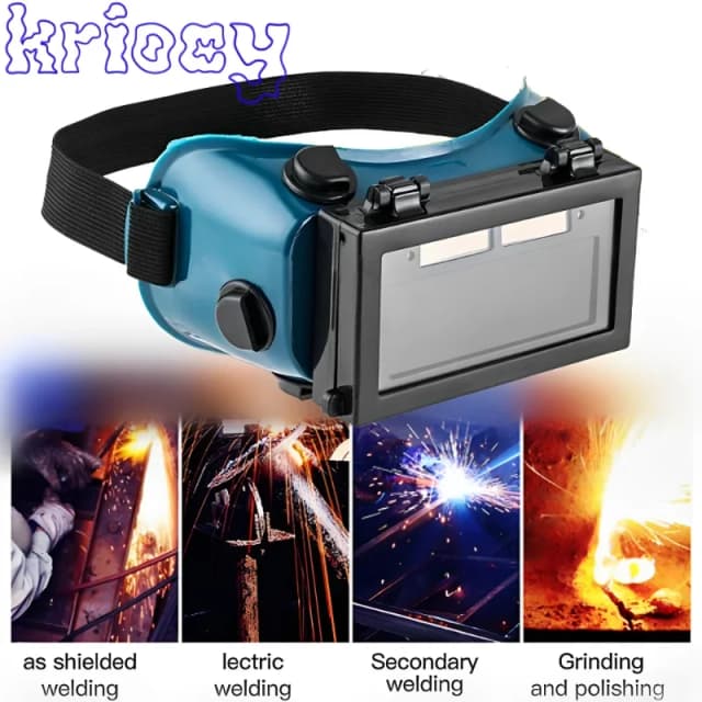 Óculos de soldagem com escurecimento automático, energia solar, máscara de soldador, equipamento de capacete, óculos de segurança, proteção contra escurecimento, óculos de cor verdadeira