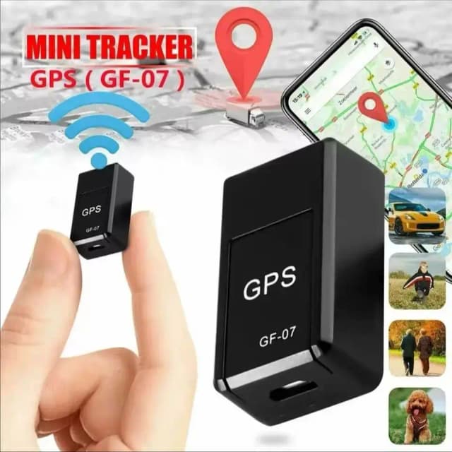 Rastreador gps para carro e motocicleta gf07, mini localizador magnético de rastreamento de veículos para animais de estimação, crianças e idosos, aplicativo de posição gps