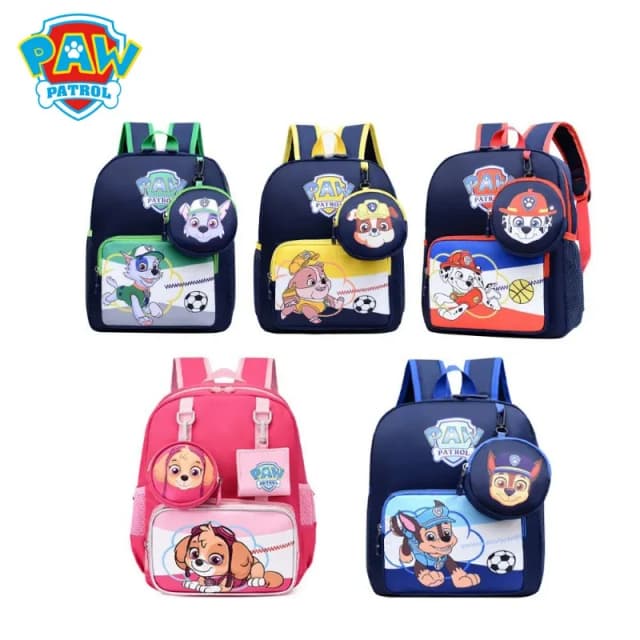 Patrulha pata mochila saco de escola grande capacidade à prova dwaterproof água saco de escola dos desenhos animados bonito saco de escola crianças presentes