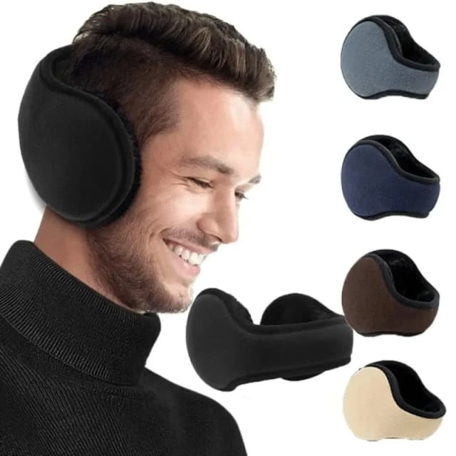 Unissex inverno quente veludo earmuffs de pelúcia protetores de orelha engrossar mais quente capa de ouvido para homens e mulheres ao ar livre ciclismo esqui protetor de ouvido