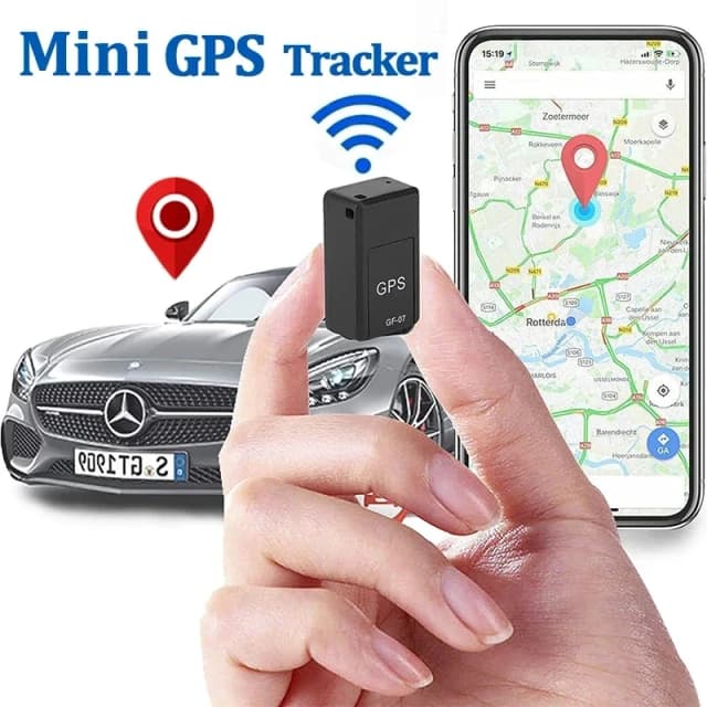 Gf07 mini dispositivo de rastreamento gps posição app rastreador gps magnético carro forte anti-perdido veículo localizador gps