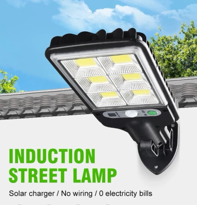 Solar Outdoor LED Pátio Lâmpada De Parede, Indução Do Corpo Humano, Jardim Terraço Porta Da Garagem, Lâmpada De Rua, 72COB