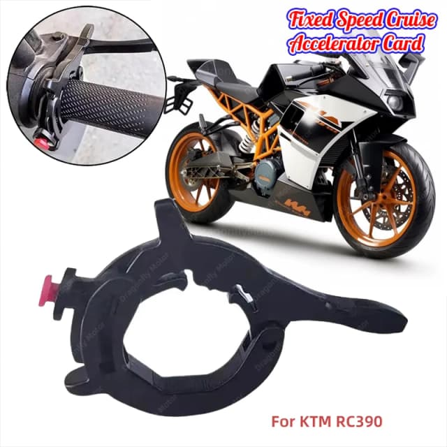 Guidão de controle de cruzeiro para motocicleta, trava do acelerador, assistência para ktm rc390 rc 390 2014 2015 2016 2017 2018 2019 2020