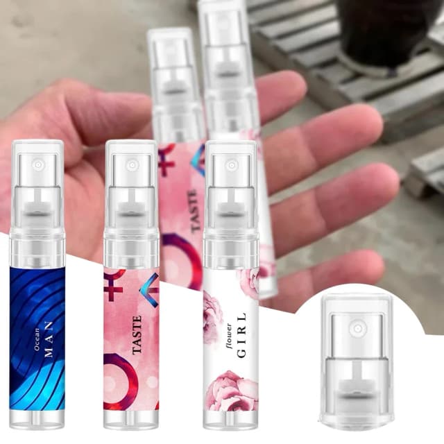 3ml feromônio adulto atraente perfumes de longa duração névoa portátil sweatproof fragrância refrescante flertando sexy perfume produto