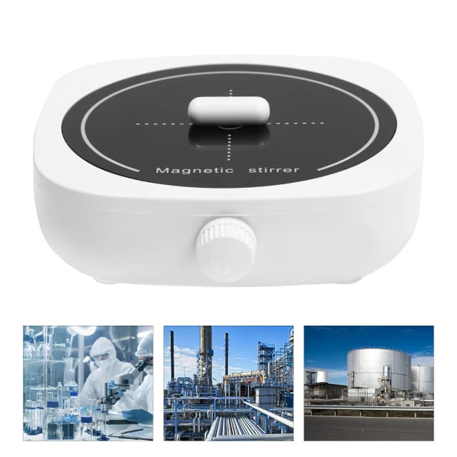 Agitador magnético bymaocar 220v, mini misturador de líquido magnético usb silencioso, placa agitadora de laboratório 0-4000u/min para agitar vários líquidos