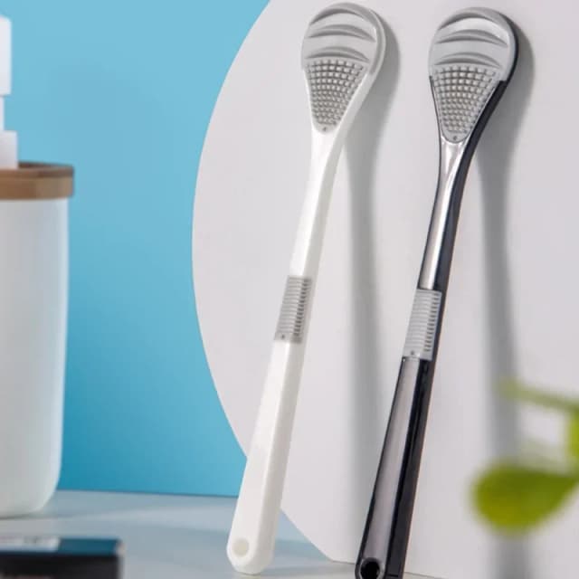 Escova de limpeza de língua reutilizável, raspador de limpeza oral, respiração oral, escova multicolorida, ferramenta de cuidados, remoção de cuidados de higiene ruim