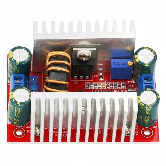 Conversor de impulso intensificador DC-DC 400W 15A Fonte de alimentação de corrente constante Driver LED 8.5-50V a 10-60V Carregador de tensão Módulo intensificador