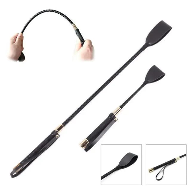 Chicote de equitação de 30/45/54 cm, chicote de treinamento com aderência antiderrapante, chicote de corrida de cavalos equestres para ferramenta de corrida
