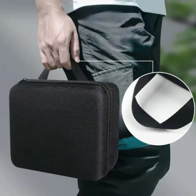 Caixa de Armazenamento EVA com Zíper para Viagem, Bolsa Pequena Portátil, Estojo Protetor para Ferramentas ao Ar Livre, Organizador de Acessórios em 6 Tamanhos