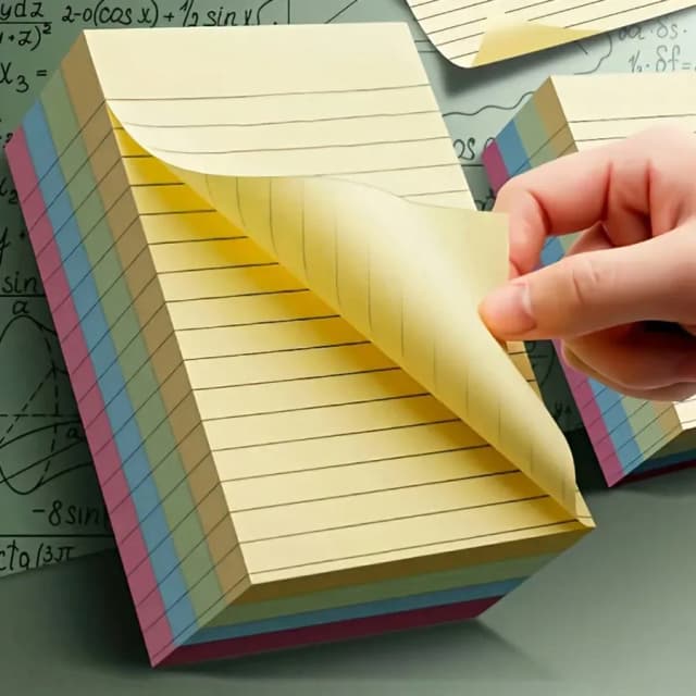 100/200 folhas de conjunto de papel de nota horizontal vibrante-caderno rosa para estudantes e organizações de escritório
