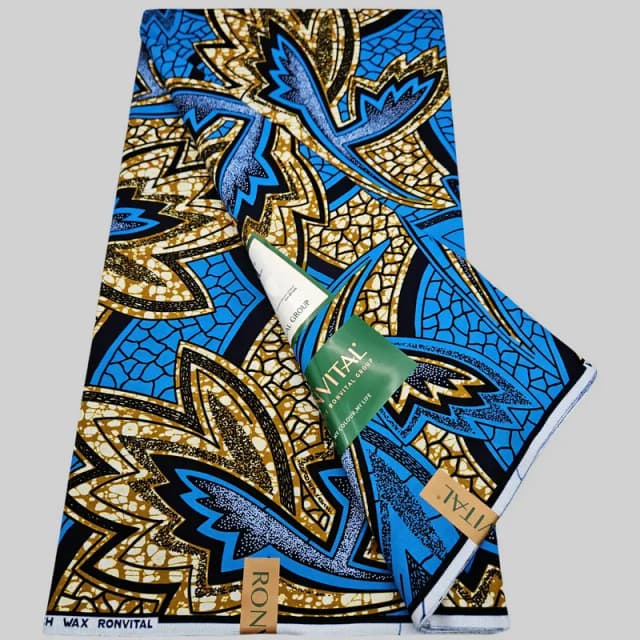Seleção de tecido estampado em bloco de cera verdadeira cera holandesa 100% algodão têxtil, tecido batik nigeriano