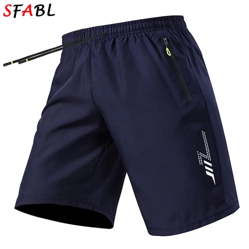 Calções de secagem rápida masculino board calças curtas verão respirável calções esportivos masculino casual elástico correndo ginásio de fitness shorts masculinos