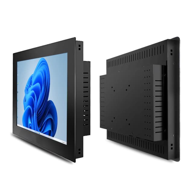 10 12 15 Polegada industrial tudo em um computador pc com painel de tela de toque resistivo pc embutido wifi rs232 com win10 pro 1024*768