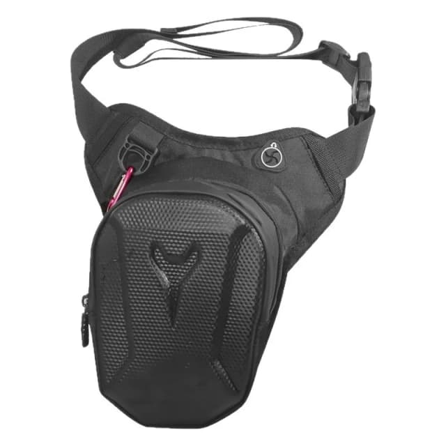 1pc preto motocicleta perna saco à prova dwaterproof água piloto cintura saco ciclismo bicicleta crossbody saco equipamentos da motocicleta