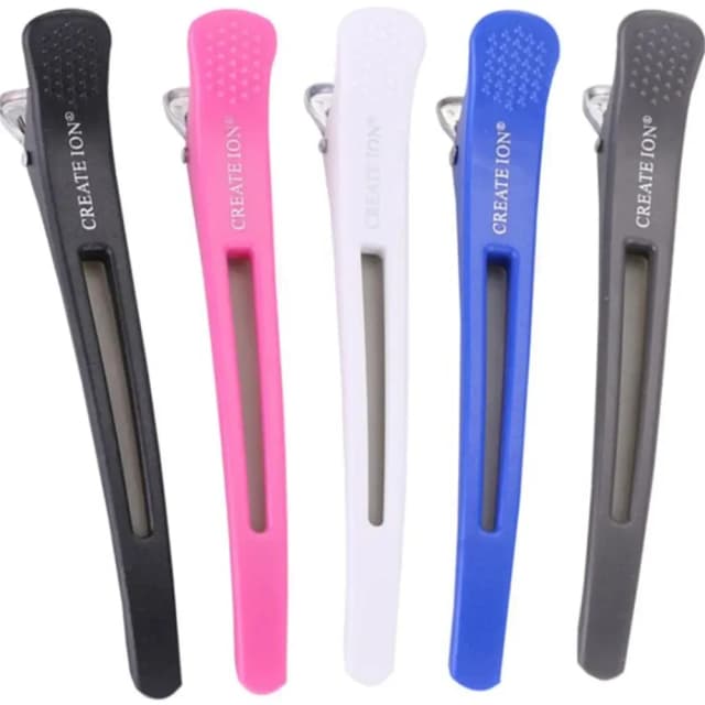 5/6 pçs grampos de cabelo jacaré cabeleireiro grampos garras seção clipe barbeiro crocodilo hairpin salão estilo ferramentas acessórios para o cabelo
