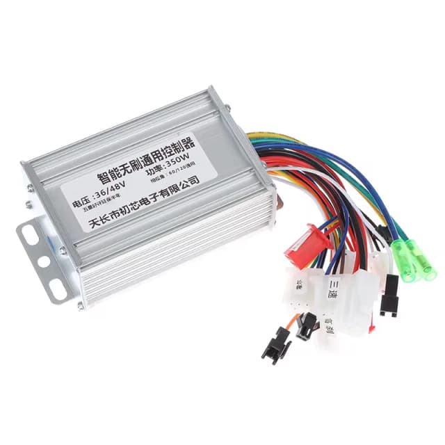 36/48V bicicleta elétrica 350W controlador de motor DC sem escova para acessórios de bicicleta elétrica