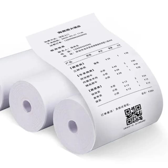 10 rolos de papel térmico branco, 57x25mm, para câmera infantil, impressão instantânea, acessórios de substituição de papel para impressão de câmera infantil