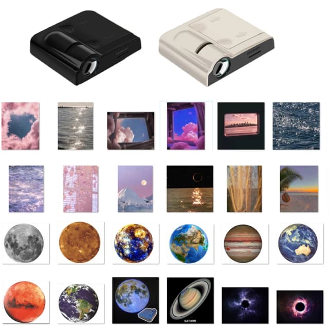 Planeta lâmpada de projeção terra sol praia galáxia aurora paisagem pôr do sol projetor novidade atmosfera luz festa foto adereços