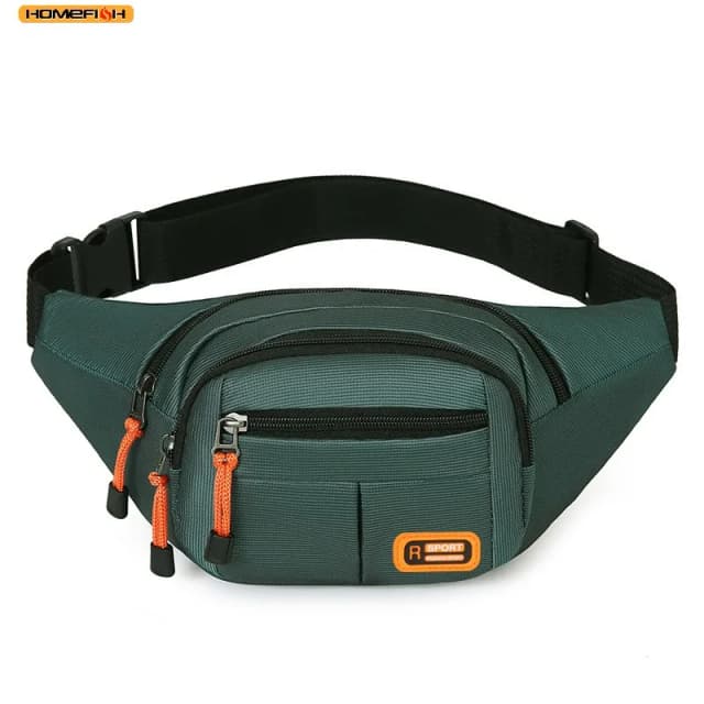 Bolsa de Cintura Móvel HOMEFISH para Homens e Mulheres, Multifuncional, Grande Capacidade, Resistente a Respingos, Ideal para Construção