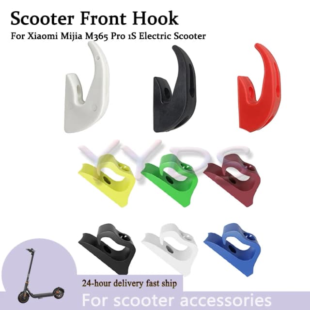 Gancho dianteiro para scooter, para xiaomi mijia m365 pro 1s, scooter elétrica, skate, armazenamento, cabide, peças, acessórios