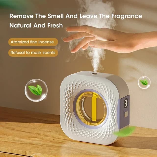 Máquina de aromaterapia inteligente mini planta difusor de óleo essencial usb nebulizador de aromaterapia casa carro desodorização purificação de ar