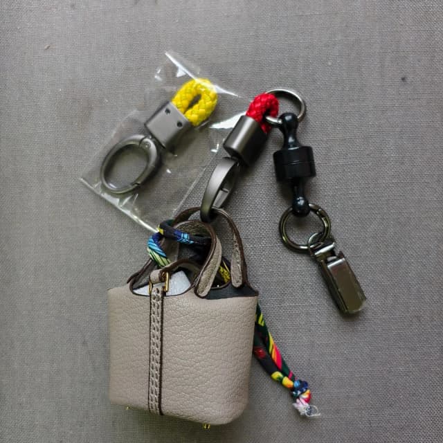 Chaveiro magnético elástico para carro, suporte para putter, acessório de golfe.