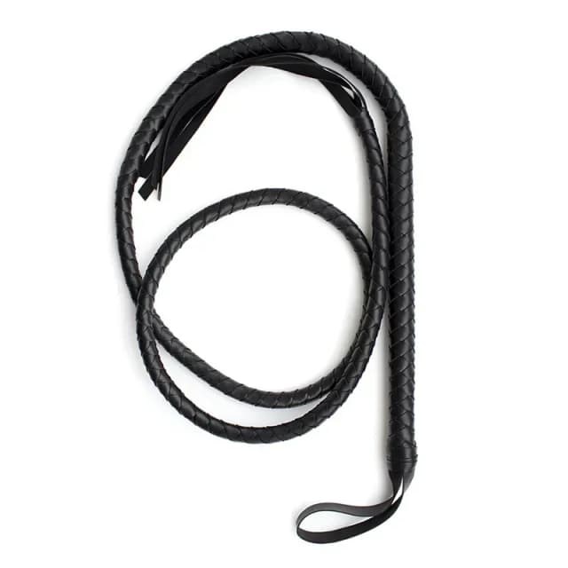 Novo chicote de cavalo preto vermelho rosa 190cm