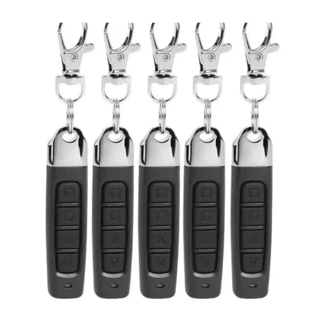 Abridor de porta de garagem com controle remoto, 433mhz 433.92mhz, duplicador de controle remoto, clone, aprendizagem, código de rolamento, chave de carro
