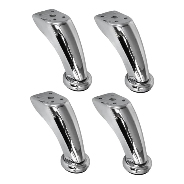 Substituição sofá pernas para móveis, Dresser Leg, Pés do sofá para mesas de café Roupeiros, 4pcs