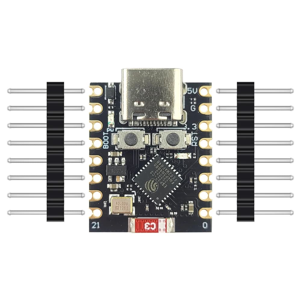 Mini módulos de placa de desenvolvimento esp32 c3 wifi bt módulo bluetooth RISC-V processador de núcleo único de 32 bits ESP32-C3 16pin tipo-c