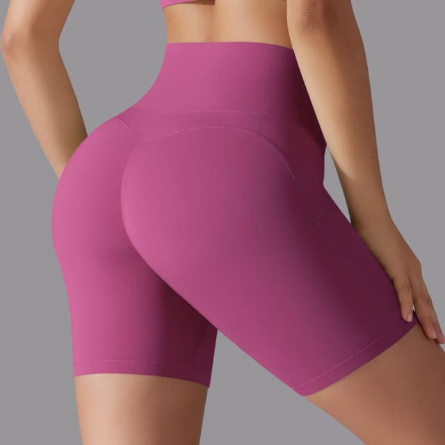 Shorts de yoga feminino shorts de fitness correndo ciclismo shorts respirável esportes leggings cintura alta verão treino ginásio shorts