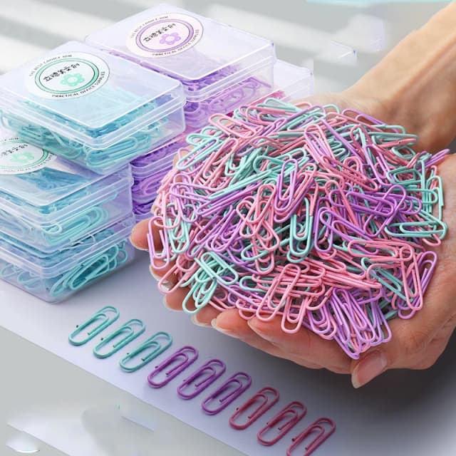 50 pçs 28mm clipes de papel de metal documentos marcadores índice página pasta de papel clipes de arquivo escola material de escritório acessórios de papelaria